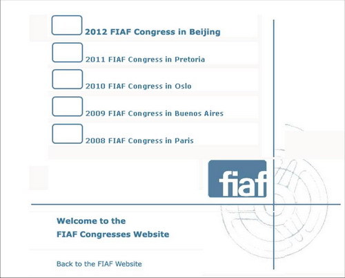 FIAF年度會議網站